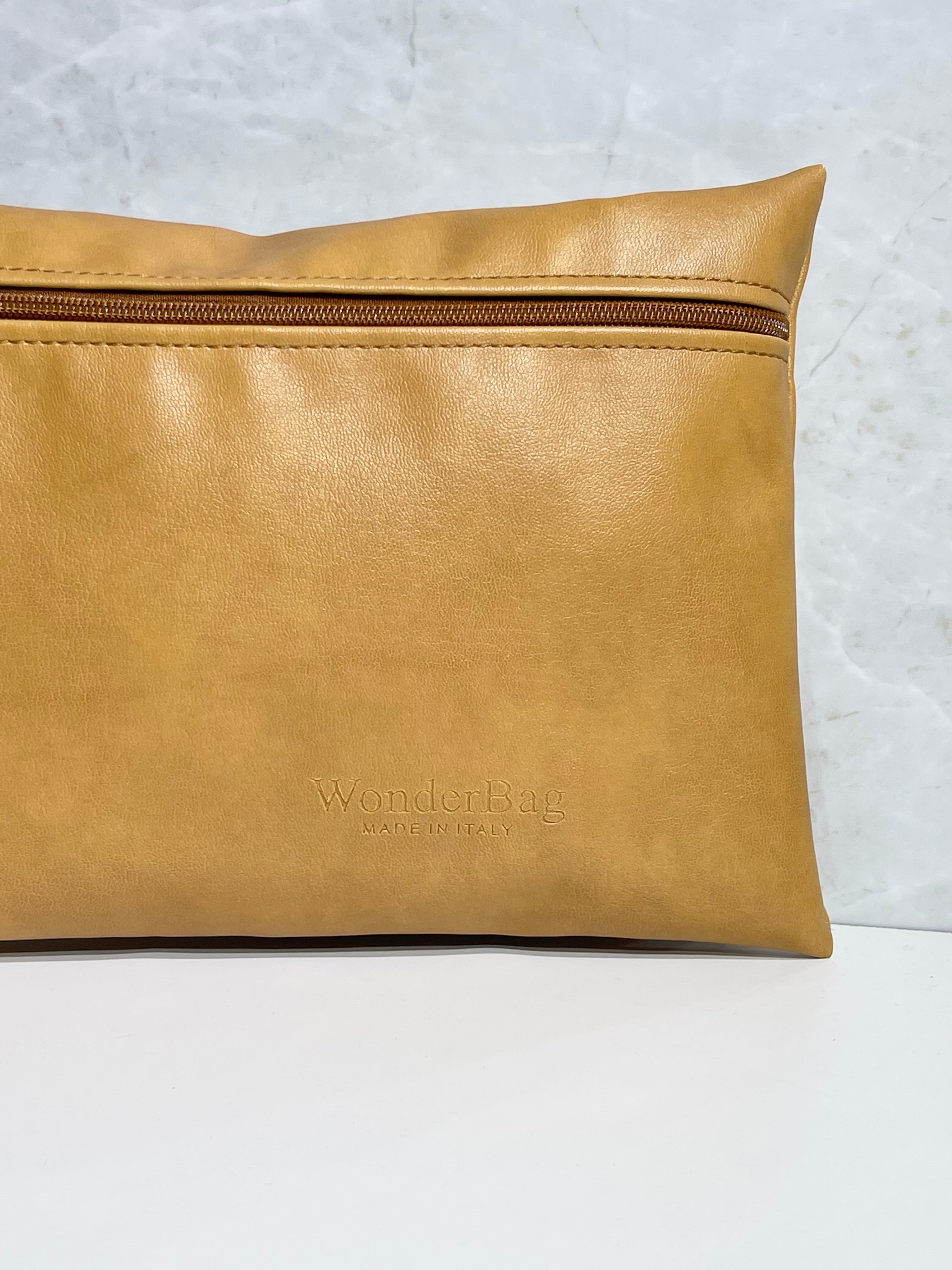 Pochette Grande Cuoio Chiaro