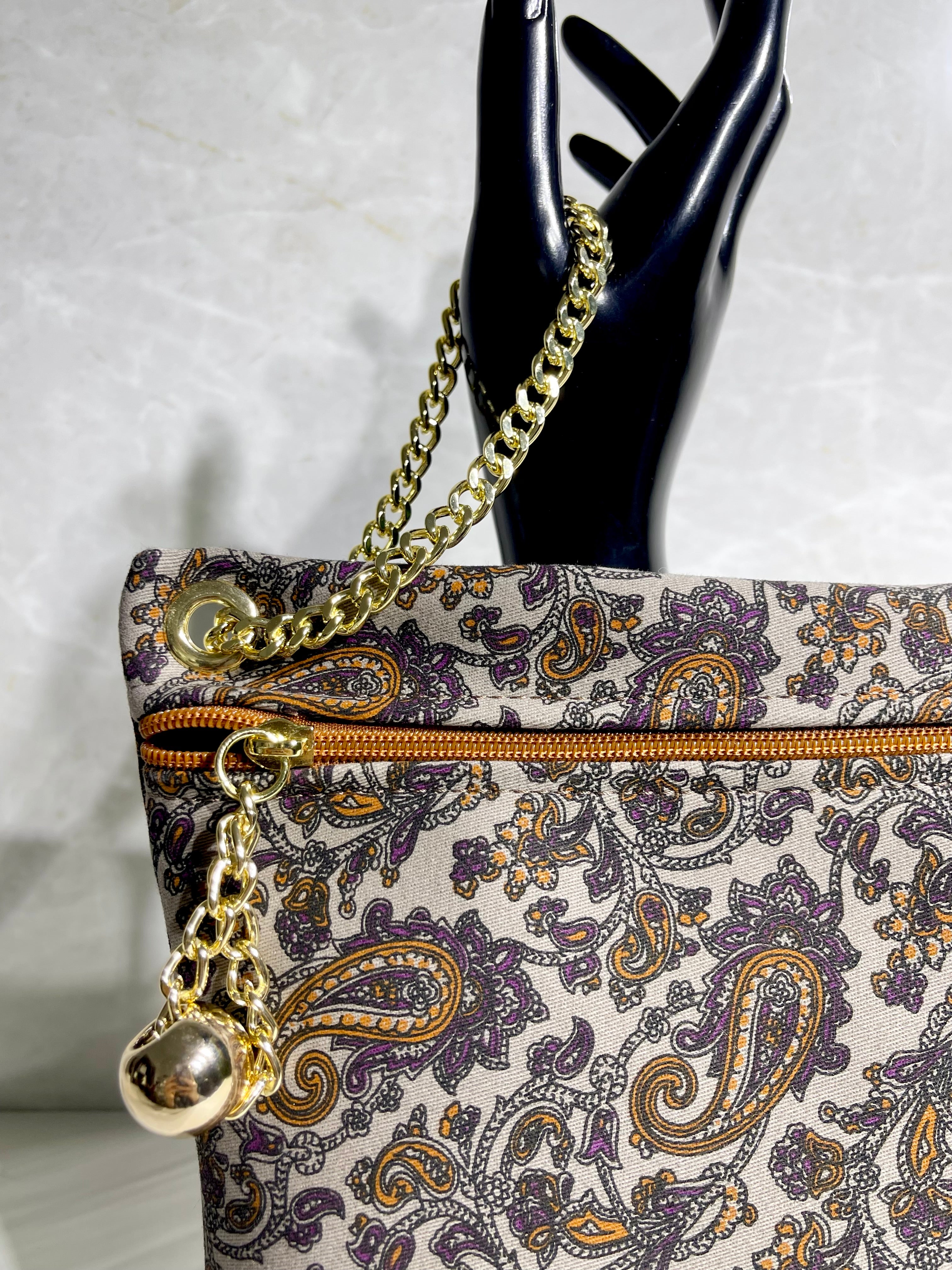 Pochette Grande da Polso Cachemire