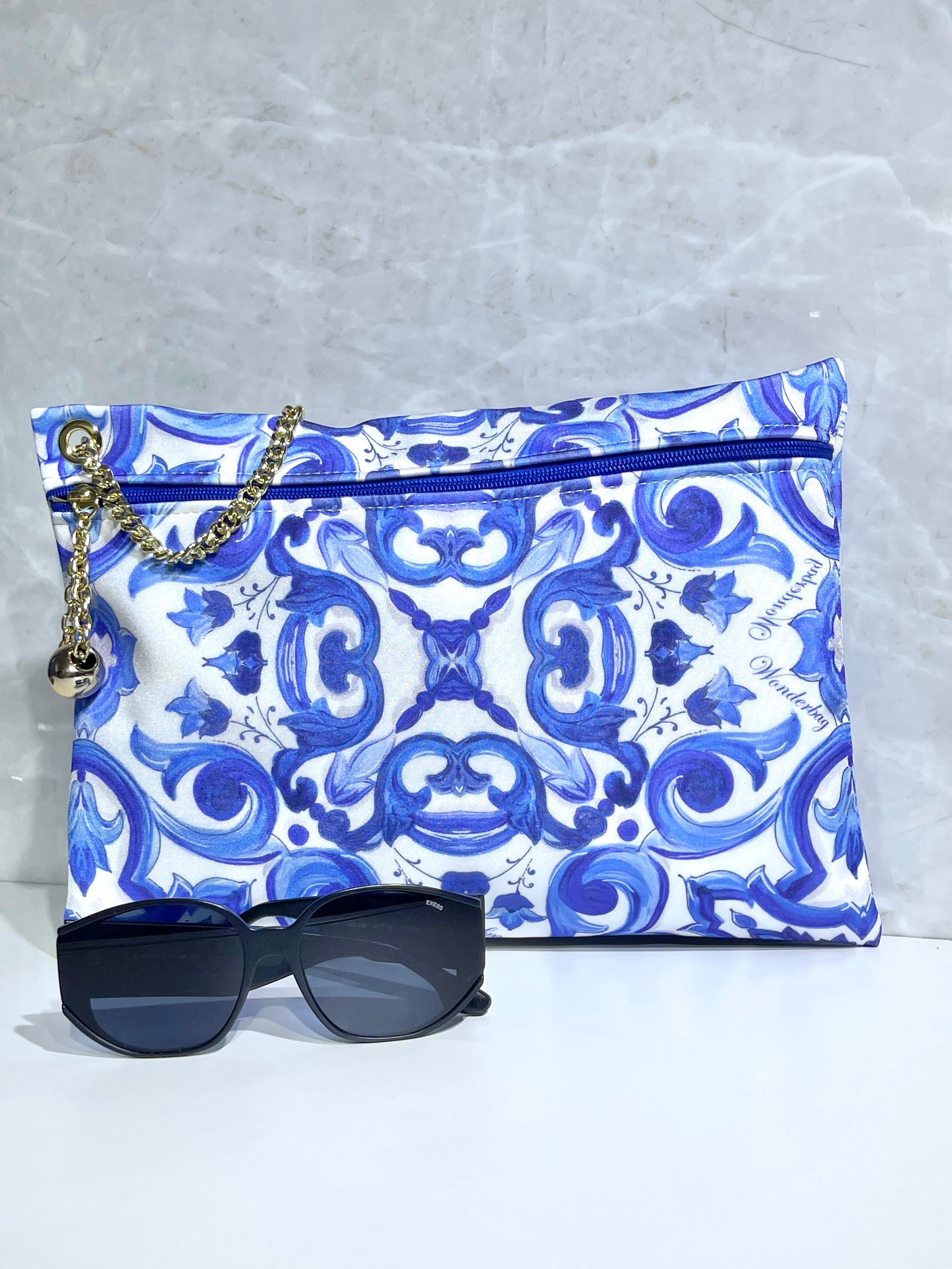 Pochette da Polso Maiolica Blu