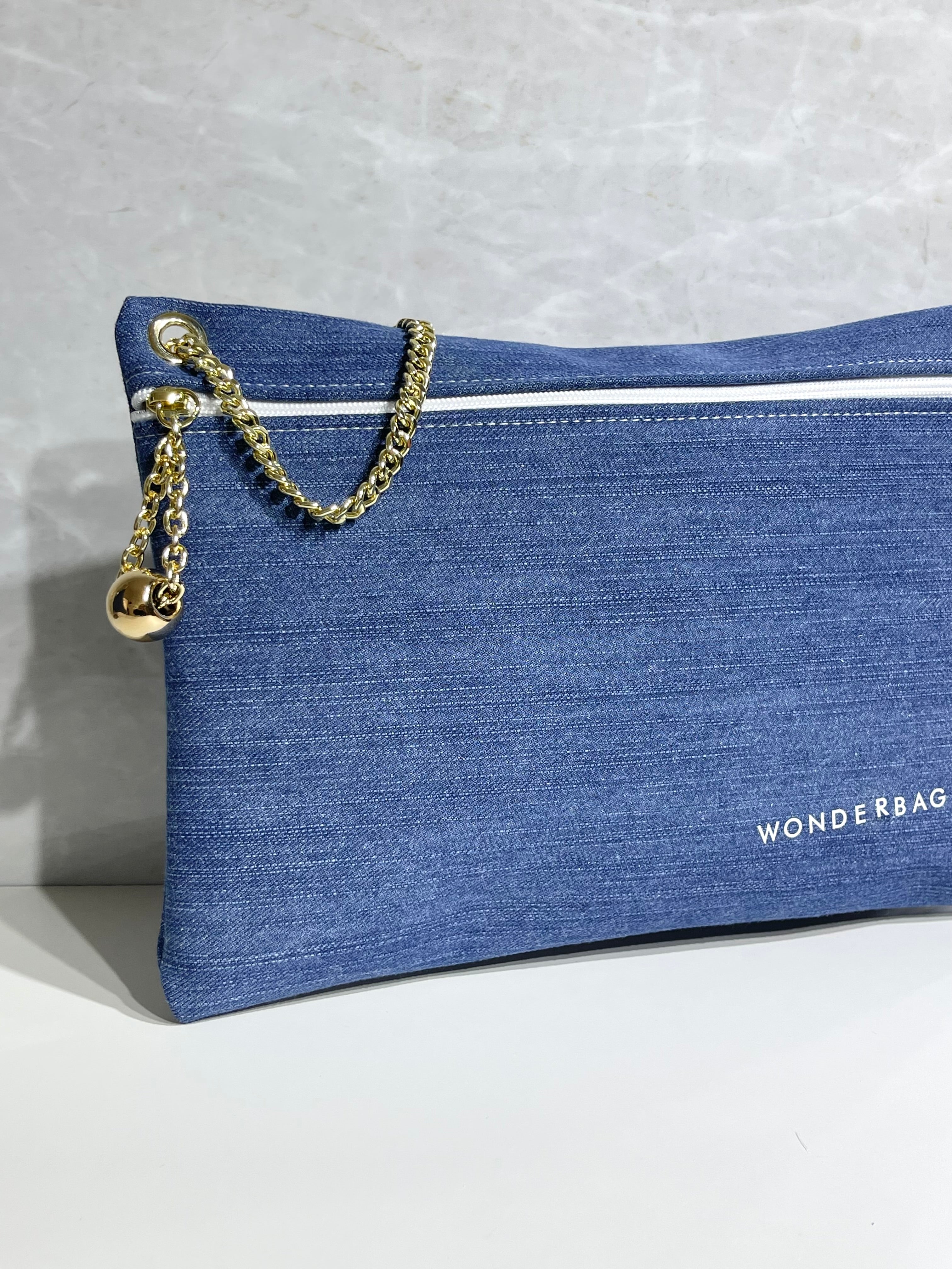 Pochette Grande da Polso Jeans