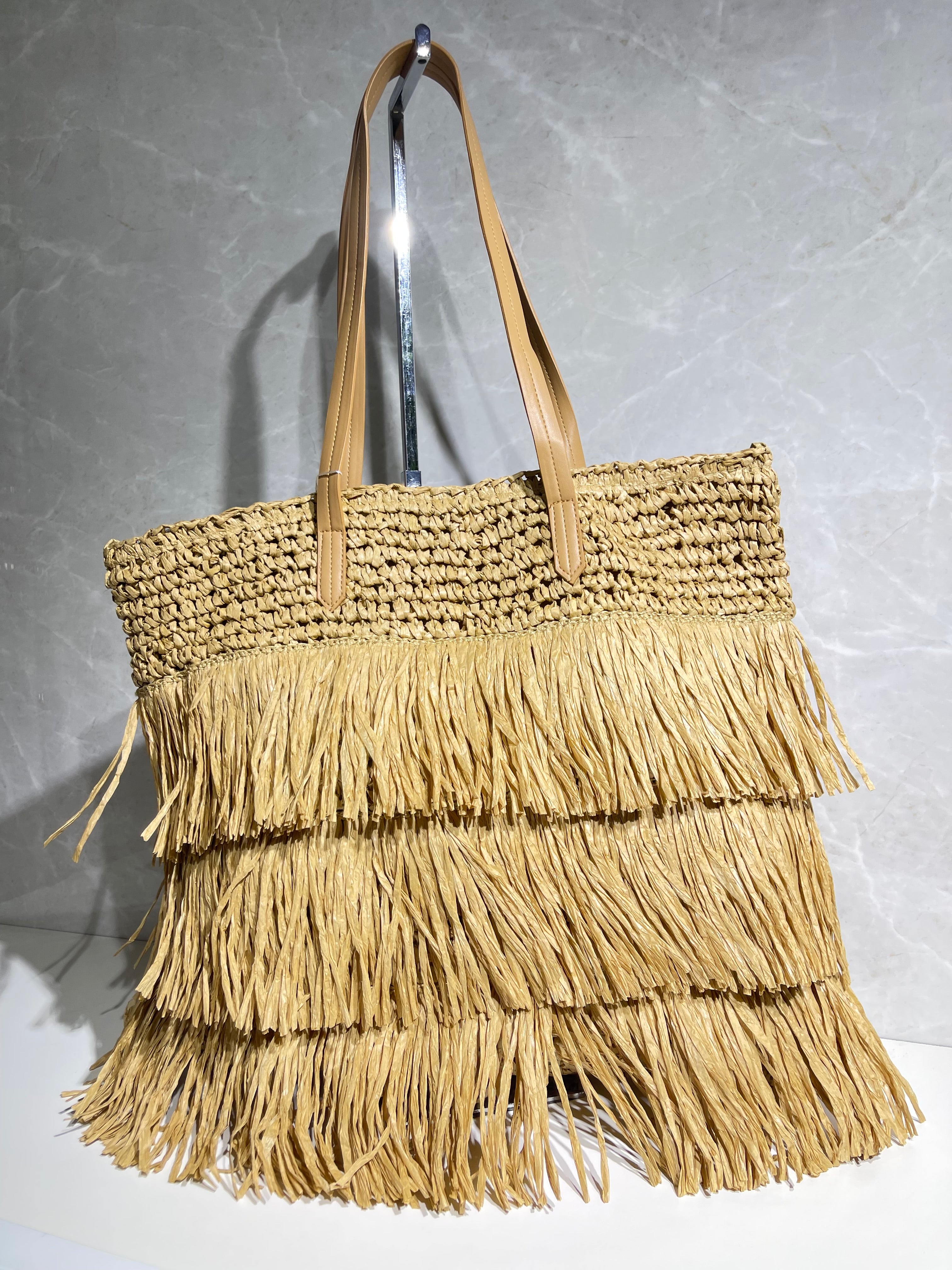 Borsa Paglia e Frange