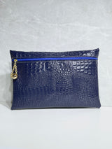 Pochette Grande Cocco Blu