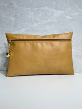 Pochette Grande Cuoio Chiaro