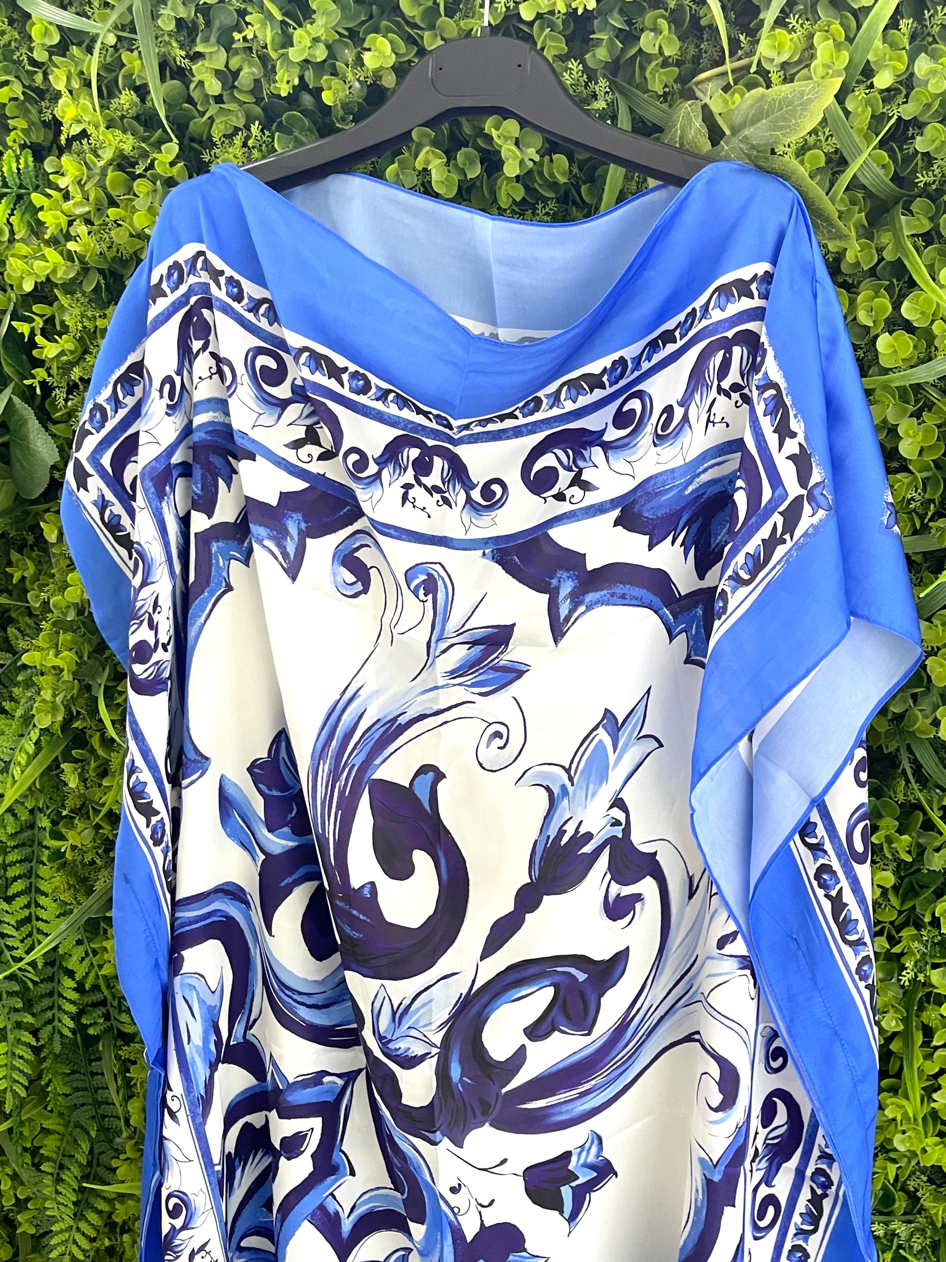 Kaftano Maiolica Blu