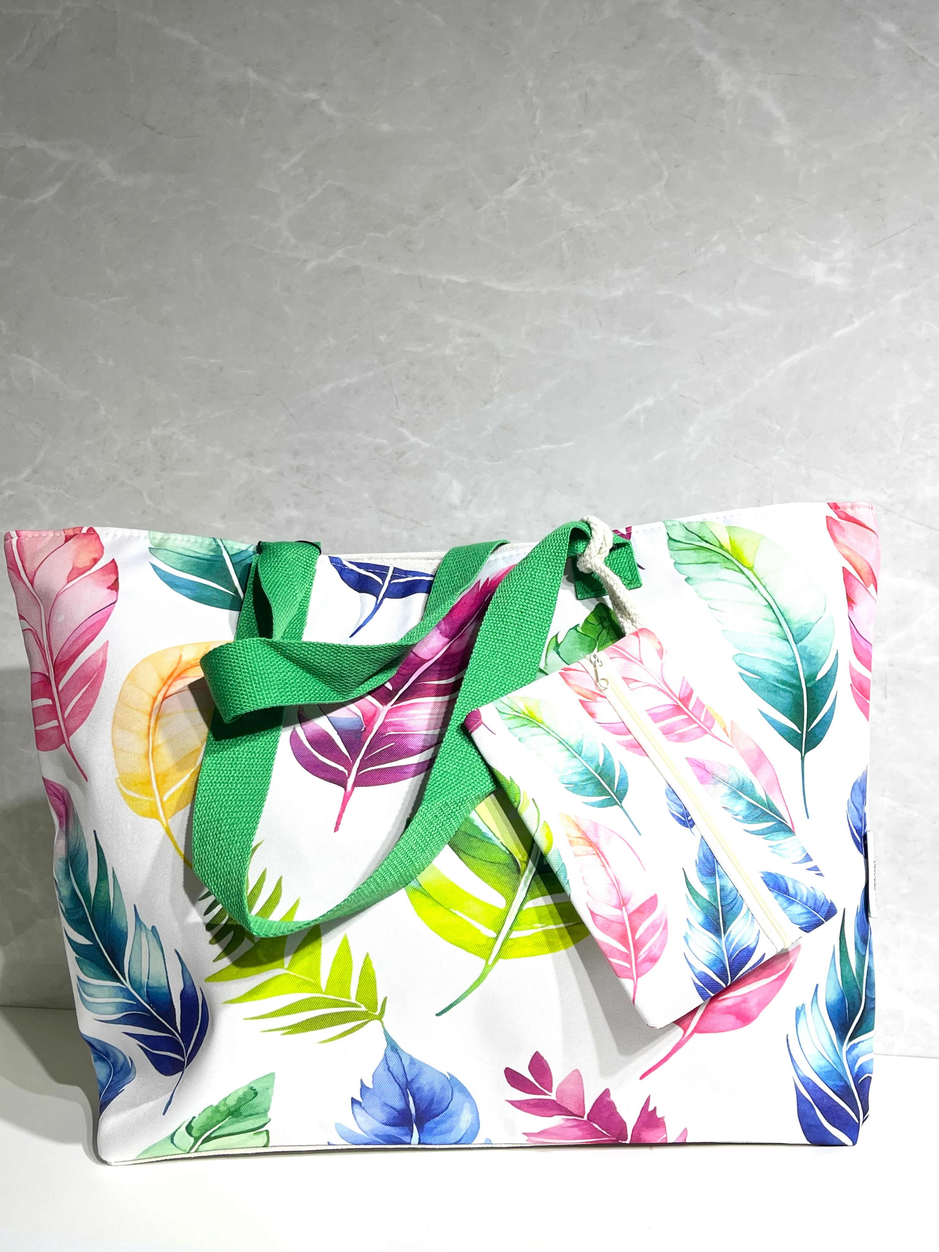 Borsa Mare Foglie EC