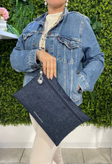 Pochette Maxi Denim