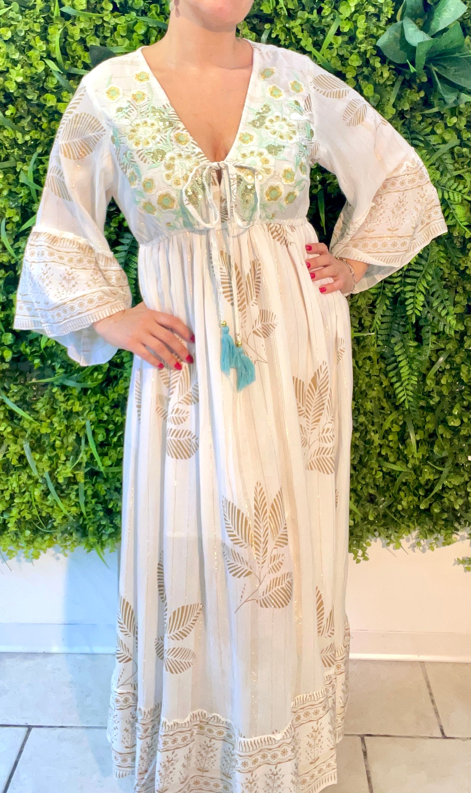 Abito Kimono Lurex