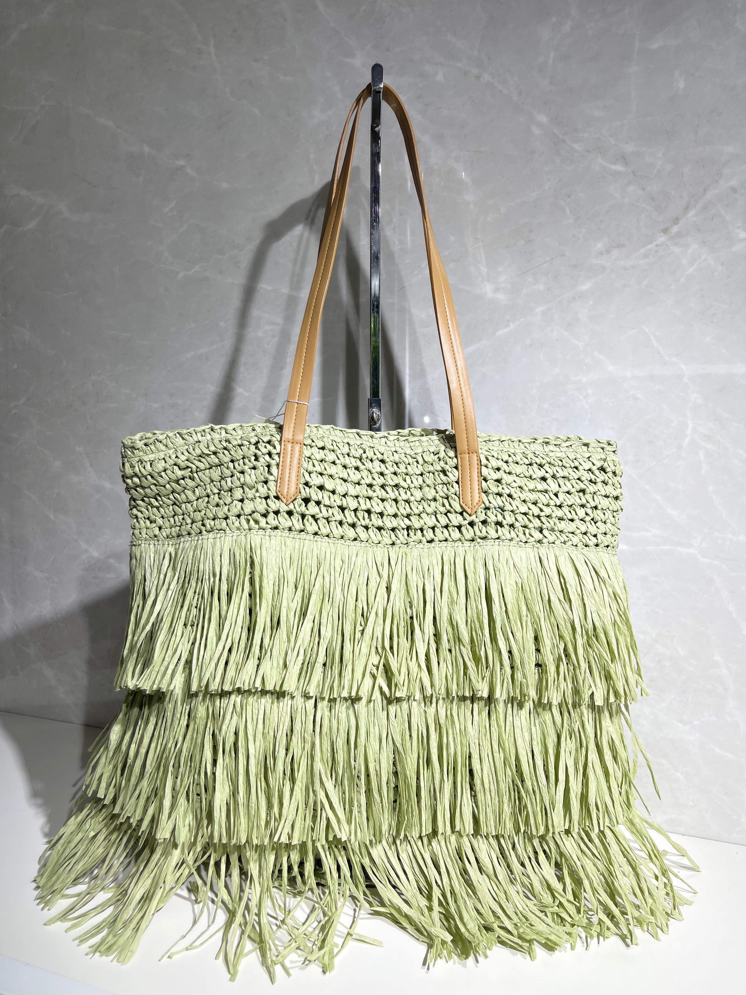 Borsa Paglia e Frange